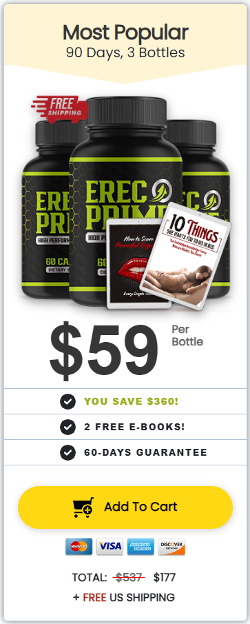 ErecPrime pricing